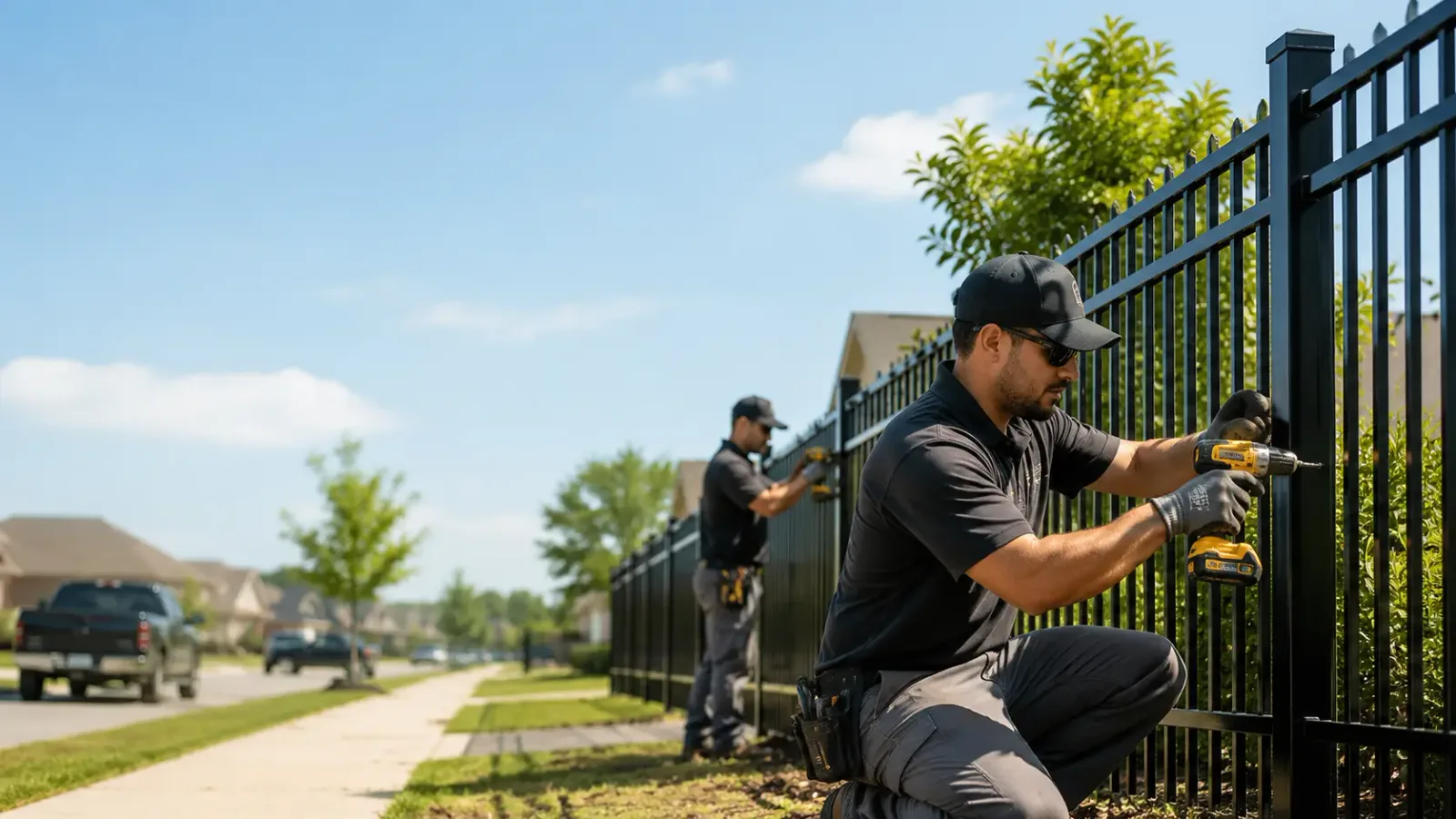 Metal Fence Installation in Mequon, WI